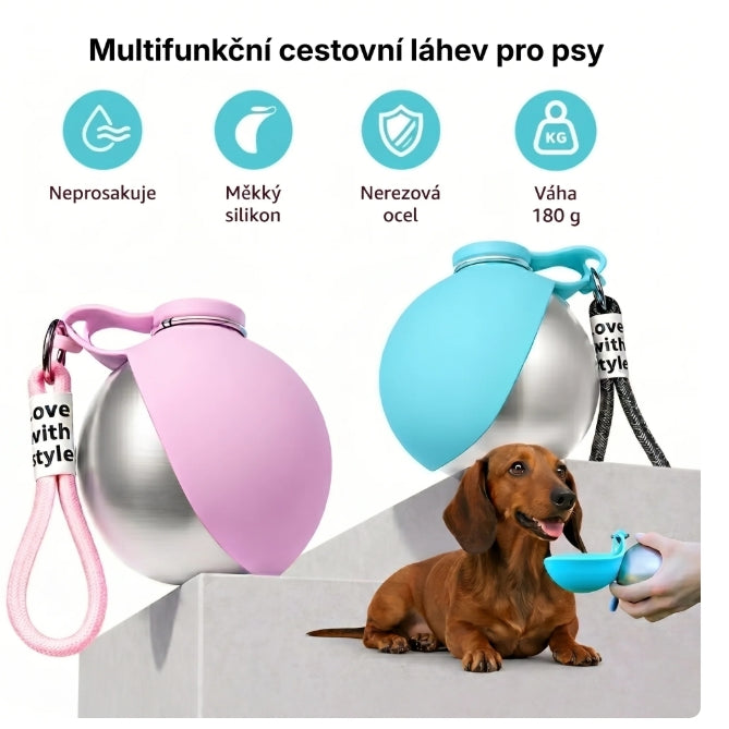 Bowly: Cestovní Lahev pro psy